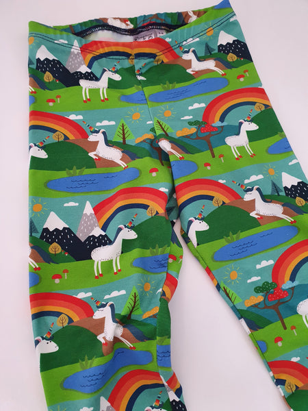 Organic Rainbow Unicorn Leggings – Daphne and Margot
