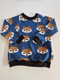 Organic Blue Fox Sweatshirt