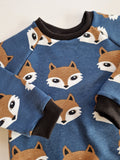 Organic Blue Fox Sweatshirt