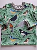 Organic Garden Birds T-shirt