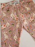 Organic Rose Rabbit Leggings