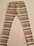 Organic Blue Stripey Leggings