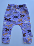 Organic Lilac Horse Leggings