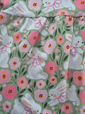Organic Floral Rabbit Dress