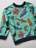 Organic Sea Creatures Sweatshirt