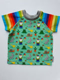Organic Rainbow Garden T-Shirt