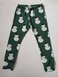 Organic Snowman Leggings