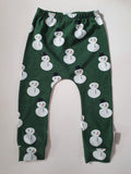 Organic Snowman Leggings