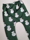 Organic Snowman Leggings